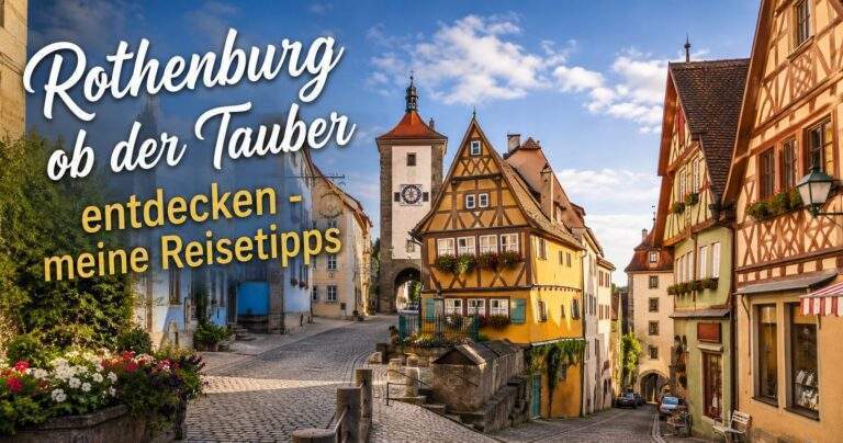 Rothenburg ob der Tauber entdecken - meine Reisetipps