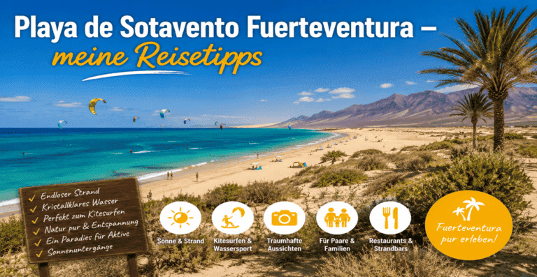 Playa de Sotavento Fuerteventura - meine Reisetipps