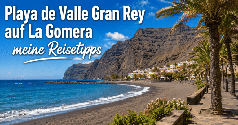 Playa de Valle Gran Rey auf La Gomera