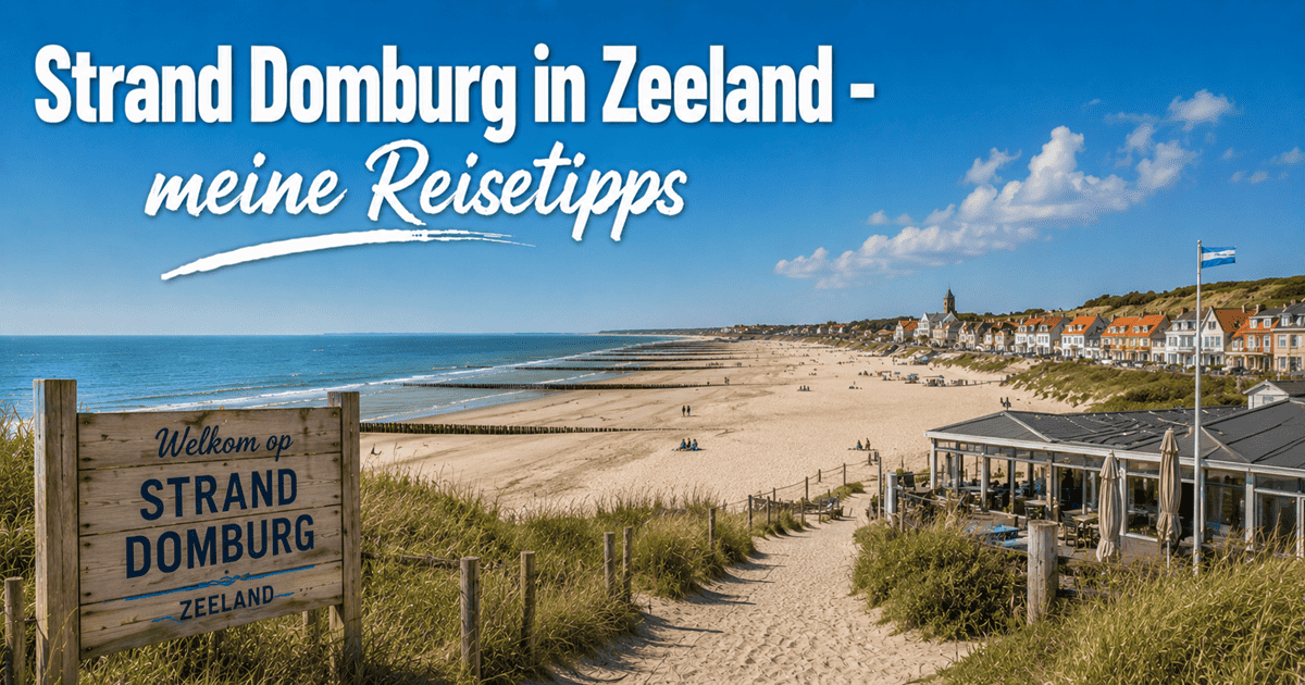 Strand Domburg in Zeeland - meine Reisetipps